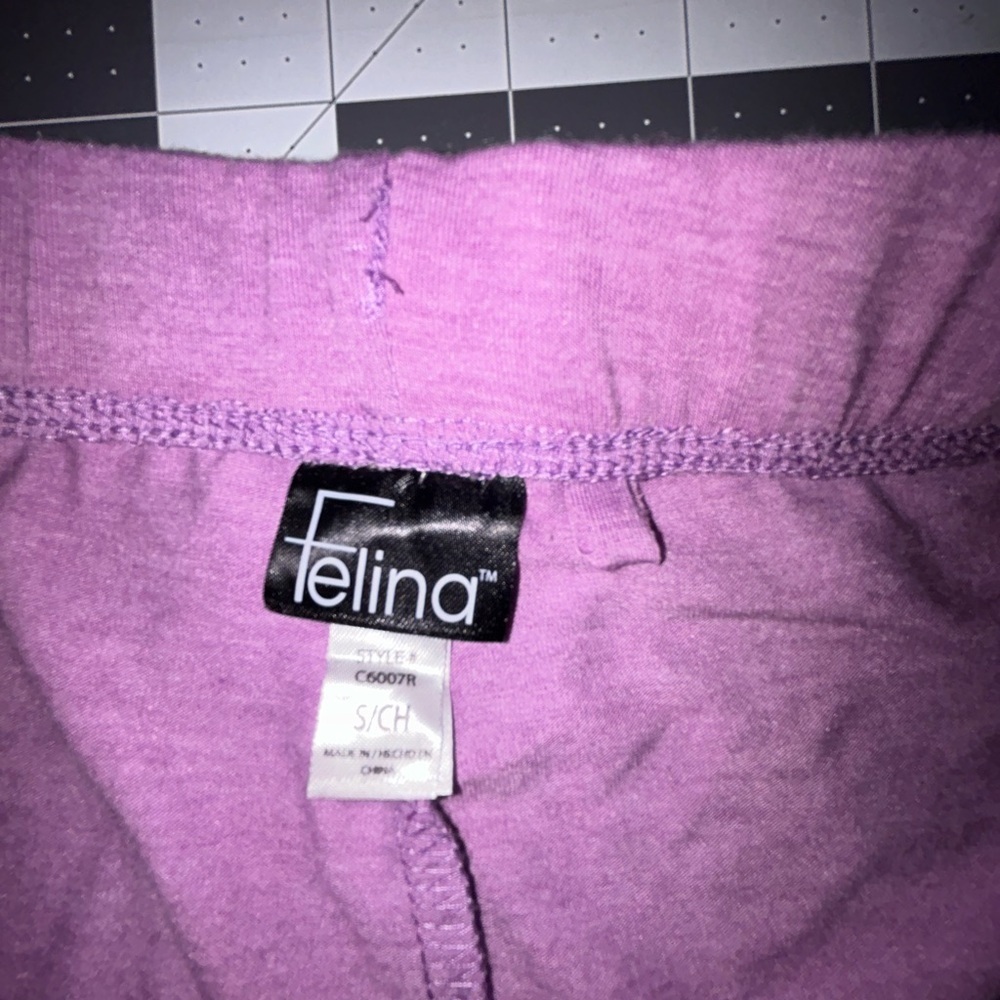 Felina Women's Purple Pajama Pants - Picture 6 of 10